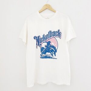 NEW Nickleback Cowboy Graphic T-Shirt